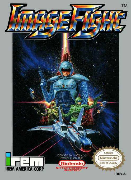Image Fight box art for Famicom